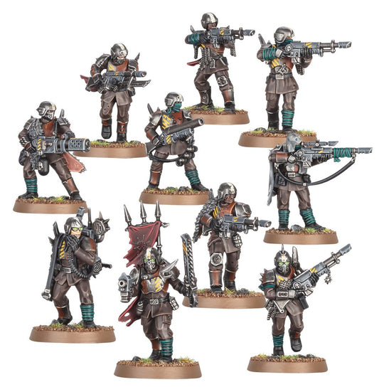 Chaos Space Marines: Traitor Guardsmen Squad - Loaded Dice