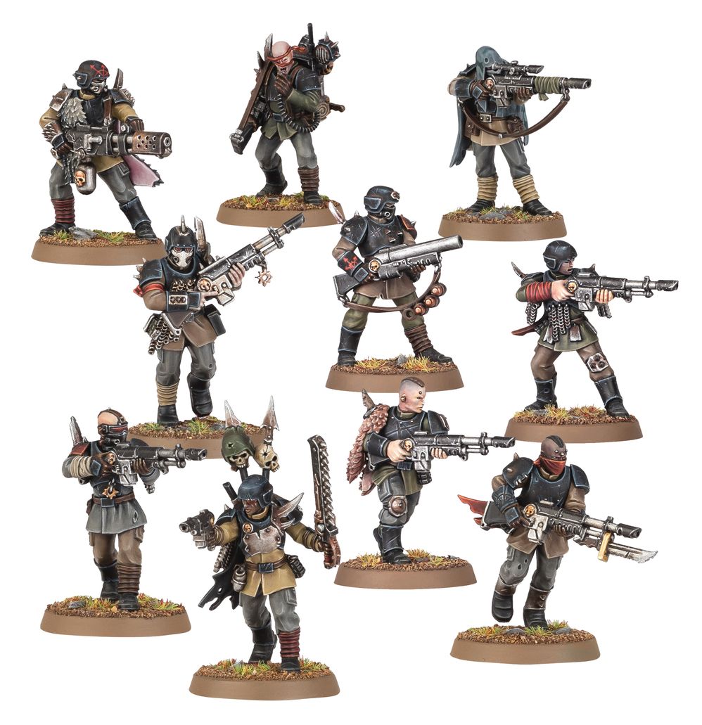 Chaos Space Marines: Traitor Guardsmen Squad - Loaded Dice