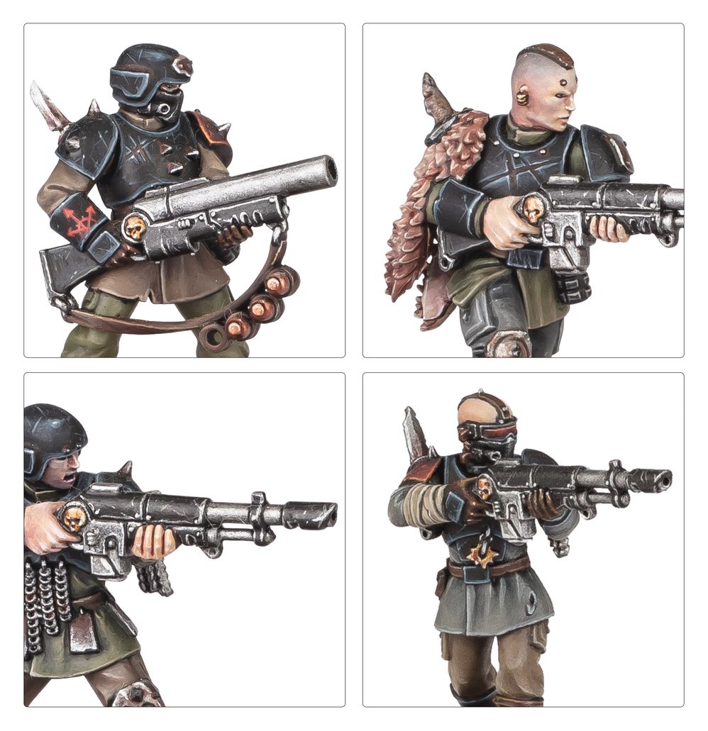 Chaos Space Marines: Traitor Guardsmen Squad - Loaded Dice