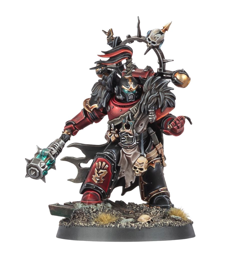 Chaos Space Marines: Red Corsairs Reave-Captain - Loaded Dice