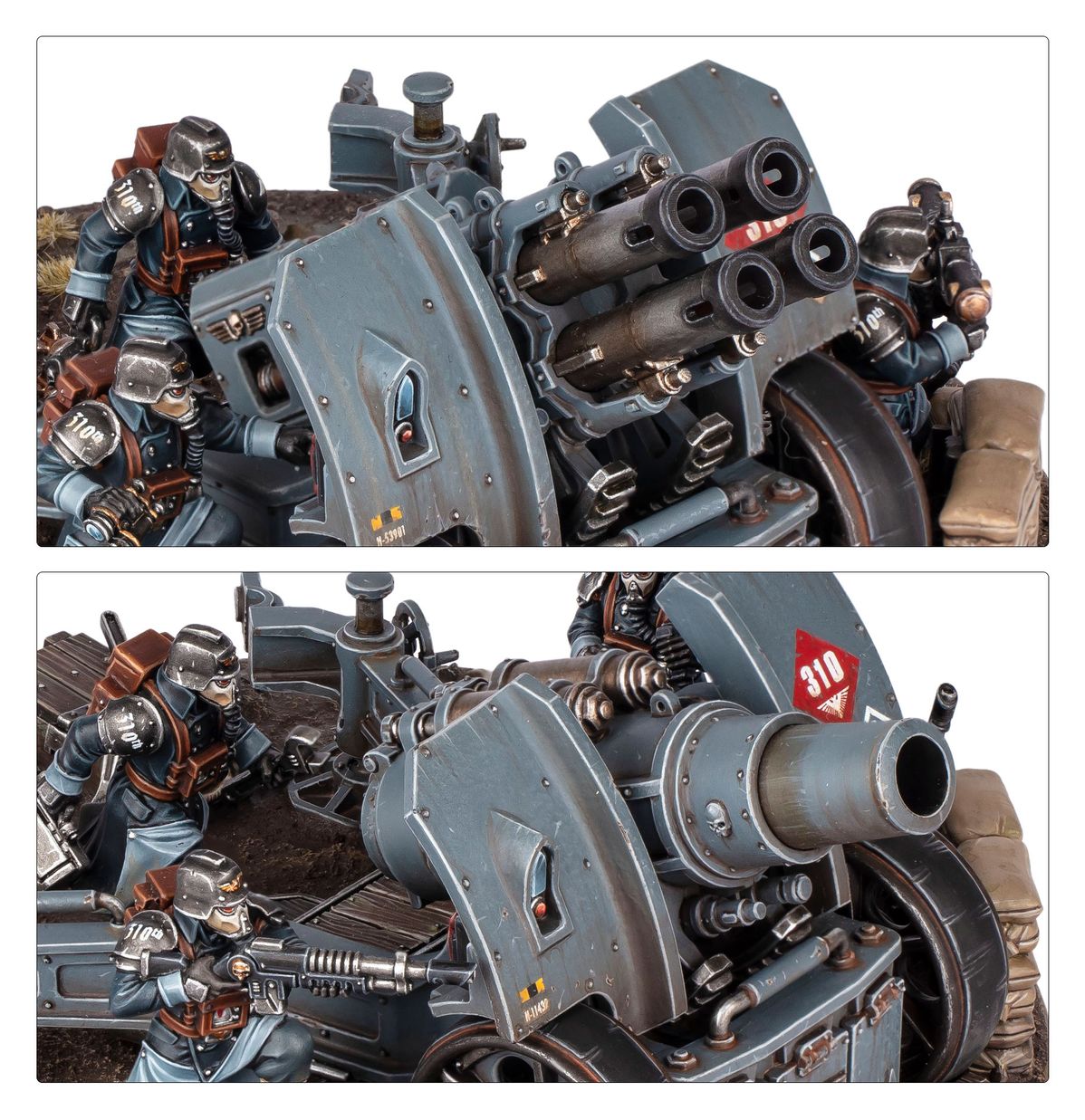Astra Militarum: Krieg Artillery Team - Loaded Dice
