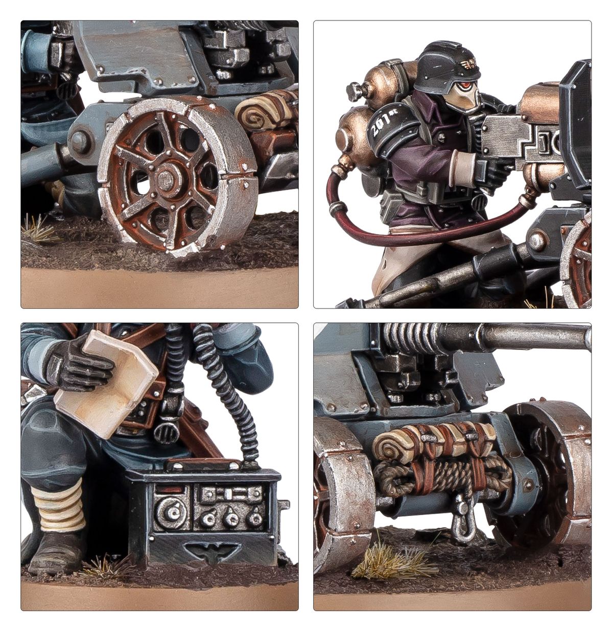 Astra Militarum: Krieg Heavy Weapons Squad - Loaded Dice