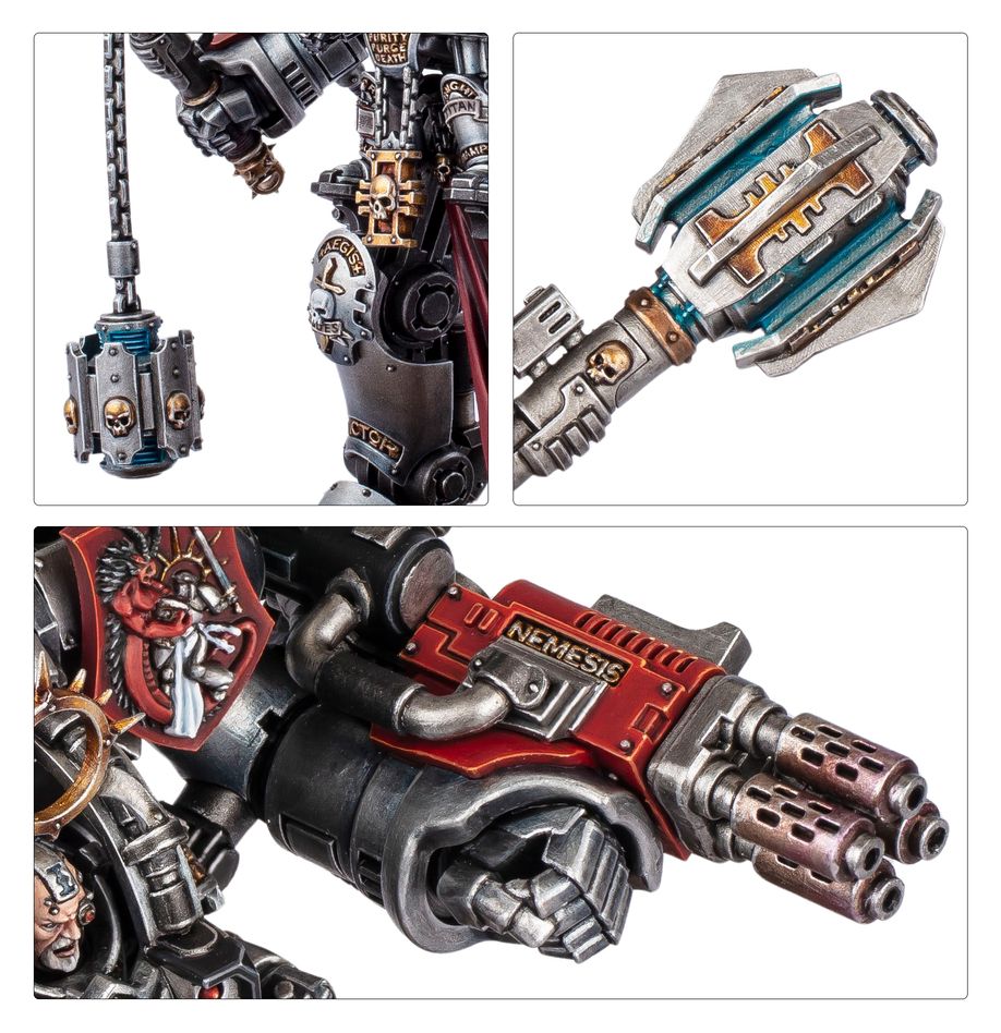 Grey Knights: Grand Master in Nemesis Dreadknight - Loaded Dice