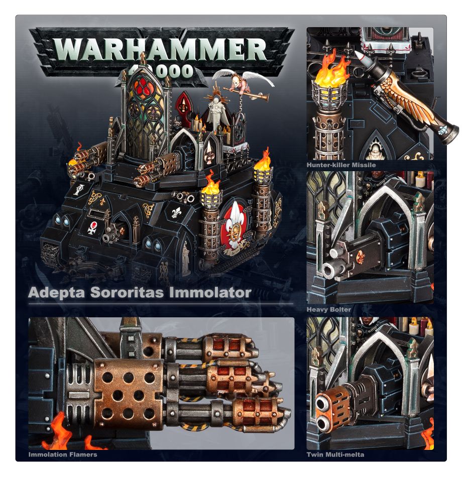 Adepta Sororitas: Immolator - Loaded Dice