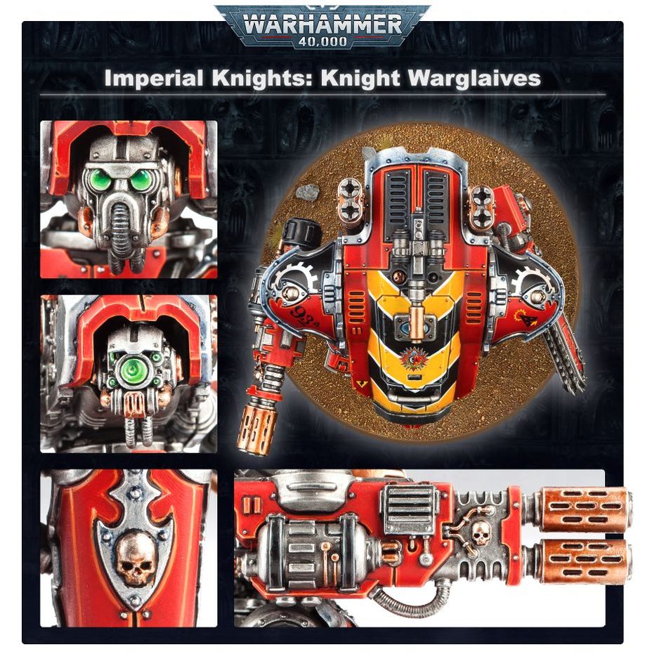 Special Order - Imperial Knights: Knight Armigers - Loaded Dice