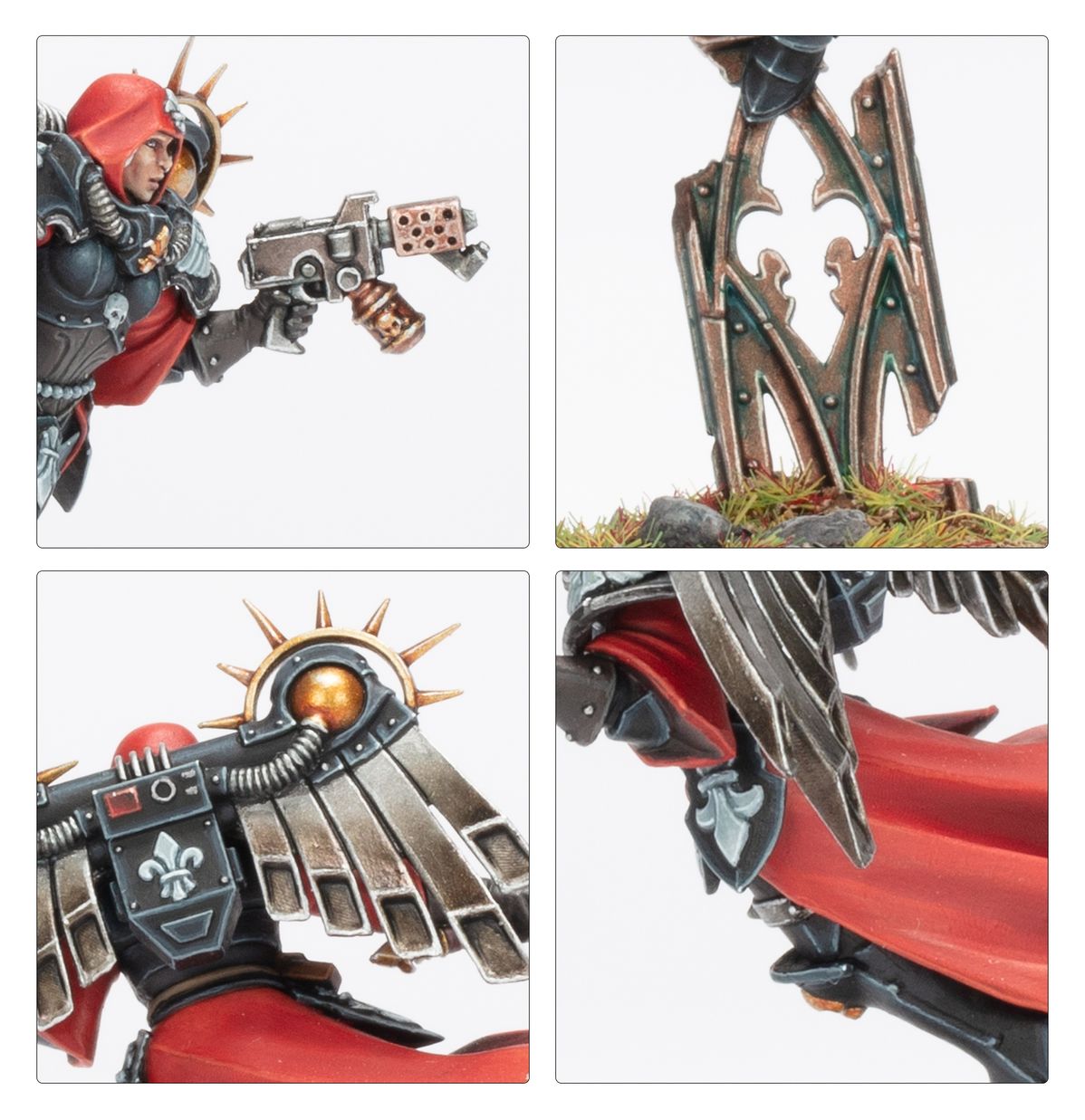 Adepta Sororitas: Canoness with Jump Pack - Loaded Dice