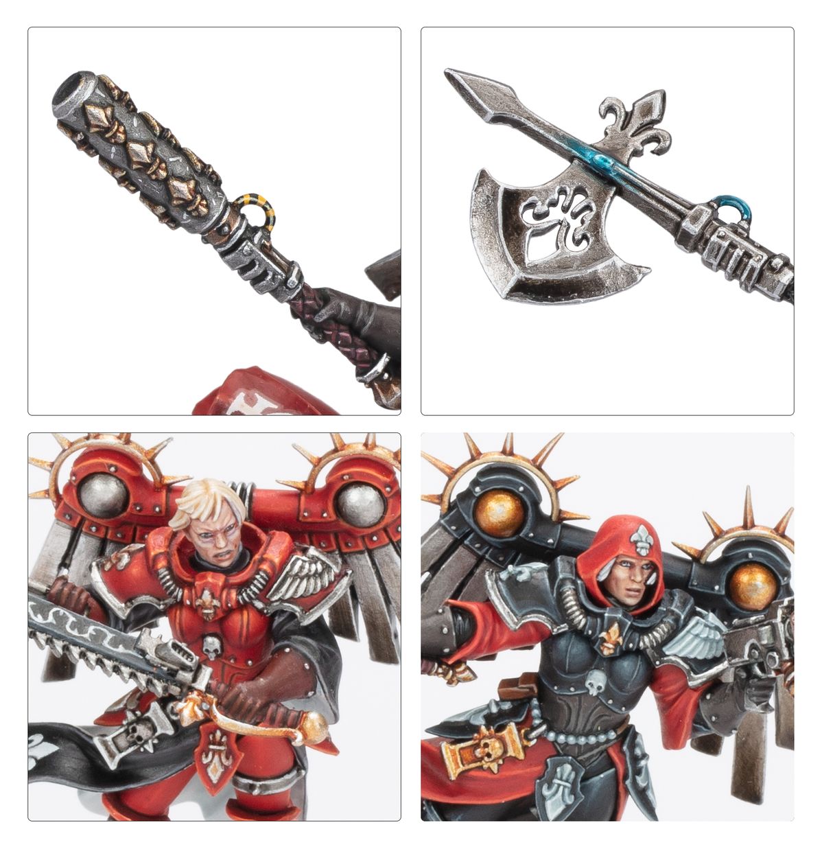Adepta Sororitas: Canoness with Jump Pack - Loaded Dice