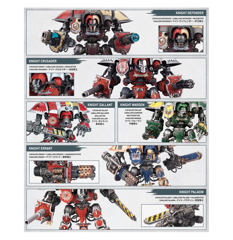 Special Order - Imperial Knights: Knight Questoris - Loaded Dice