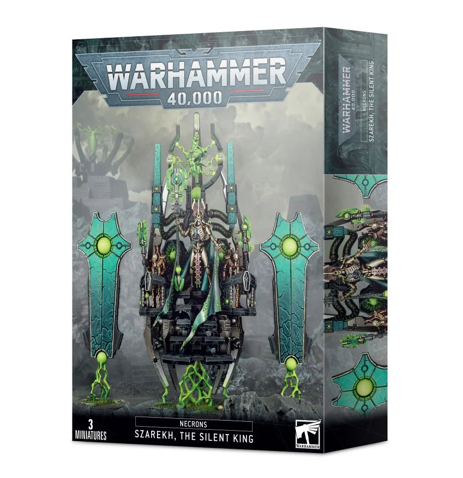 Necrons: Szarekh The Silent King - Loaded Dice Barry Vale of Glamorgan CF64 3HD