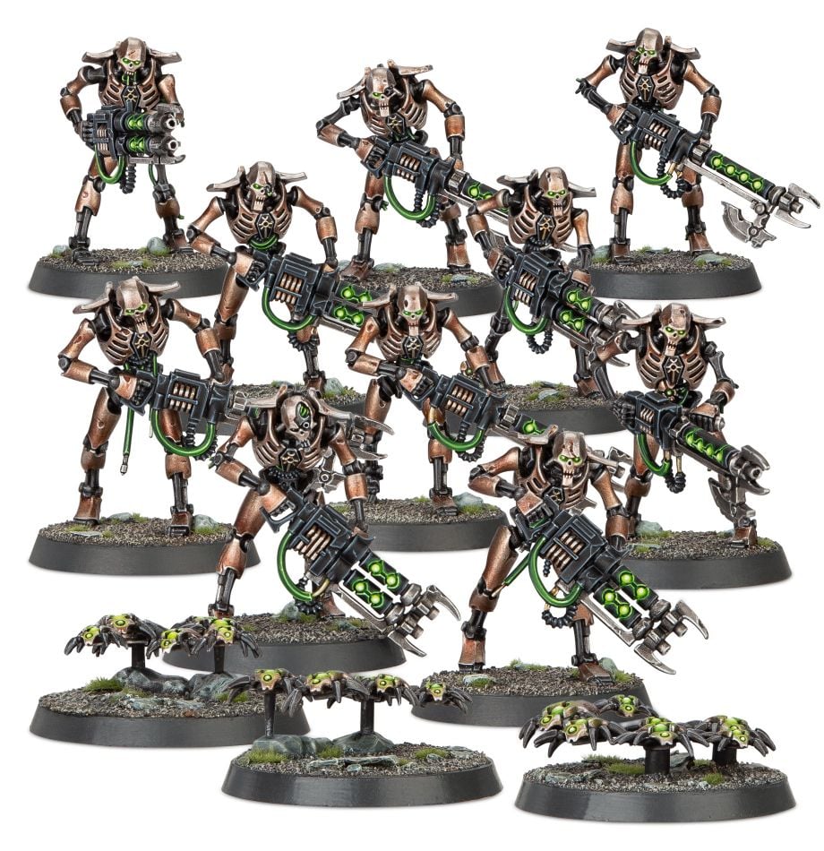 Necrons: Necron Warriors - Loaded Dice Barry Vale of Glamorgan CF64 3HD