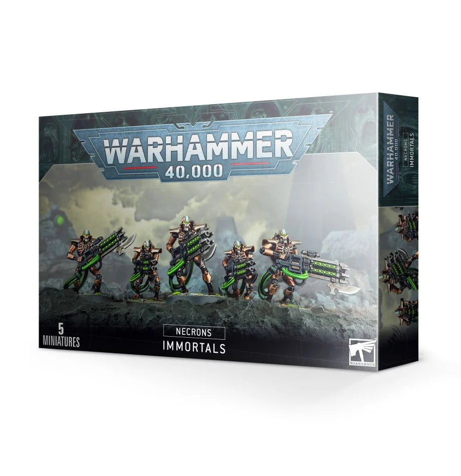 Necrons: Immortals - Loaded Dice Barry Vale of Glamorgan CF64 3HD