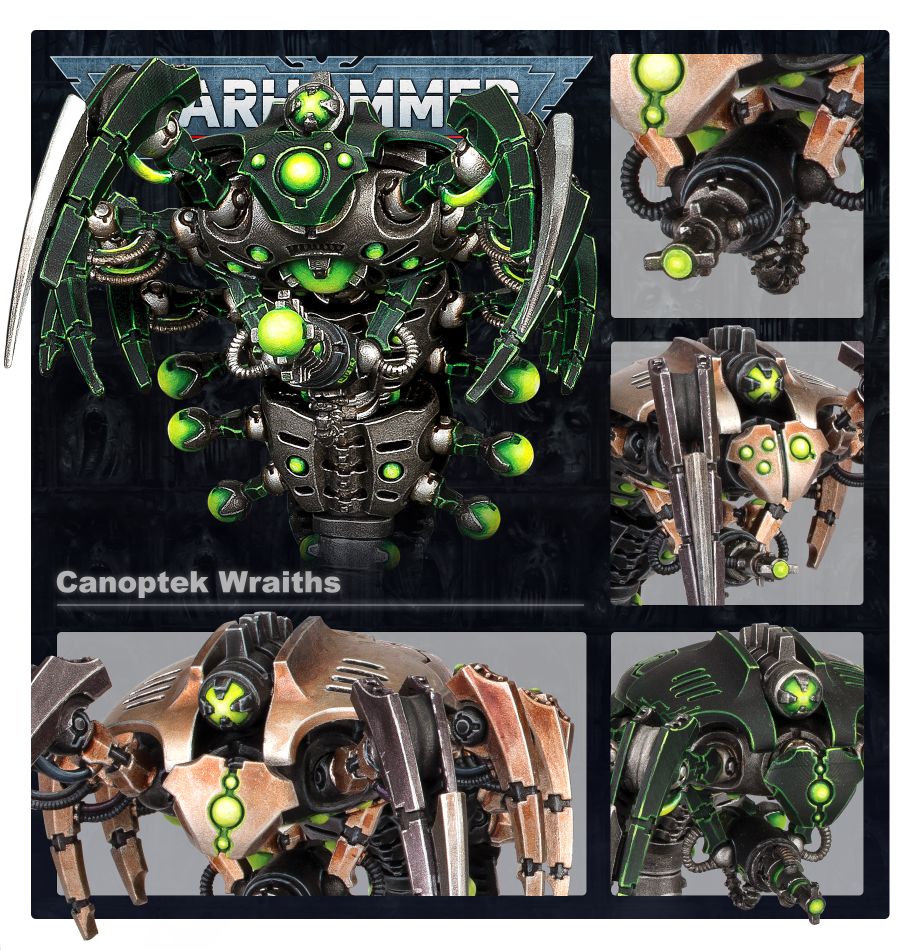 Necrons: Canoptek Wraiths - Loaded Dice