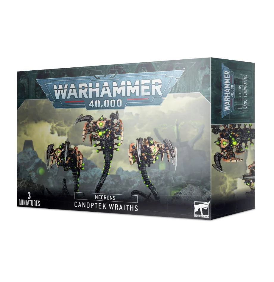 Necrons: Canoptek Wraiths - Loaded Dice Barry Vale of Glamorgan CF64 3HD