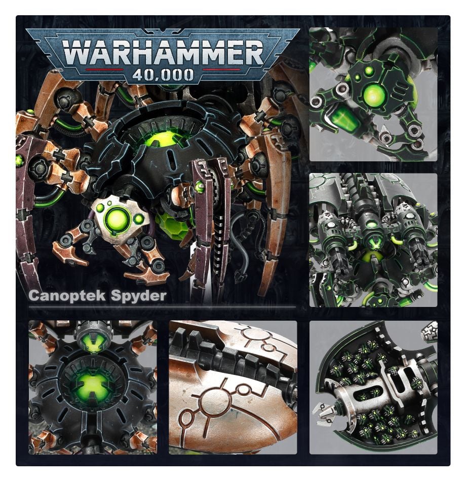Necrons: Canoptek Spyder - Loaded Dice Barry Vale of Glamorgan CF64 3HD