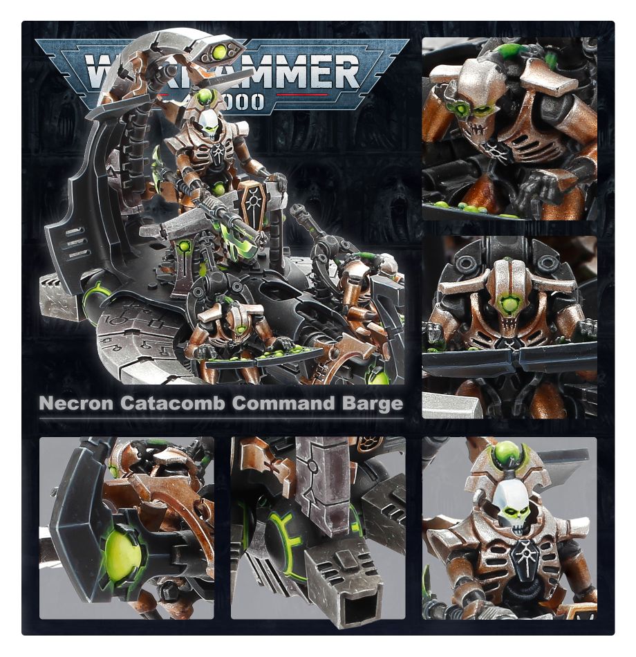 Necrons: Catacomb Command Barge - Loaded Dice Barry Vale of Glamorgan CF64 3HD