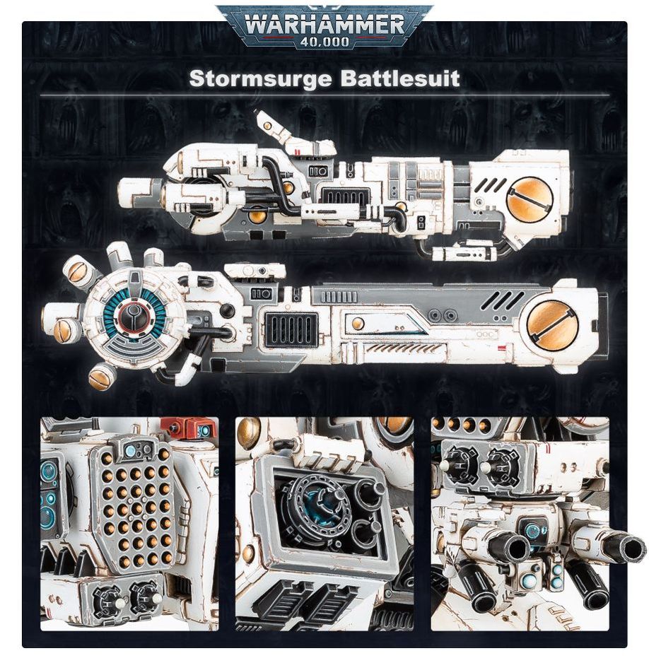 T'au Empire: KV128 Stormsurge - Loaded Dice