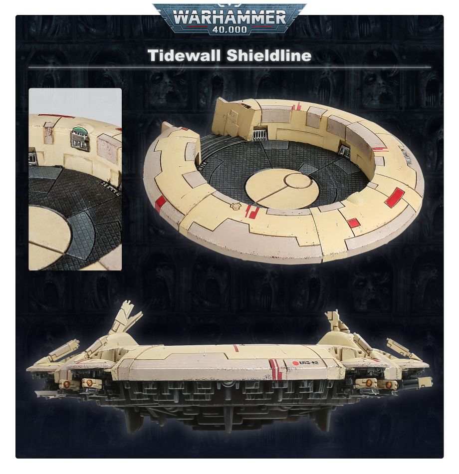 T'au Empire: Tidewall Shieldline - Loaded Dice