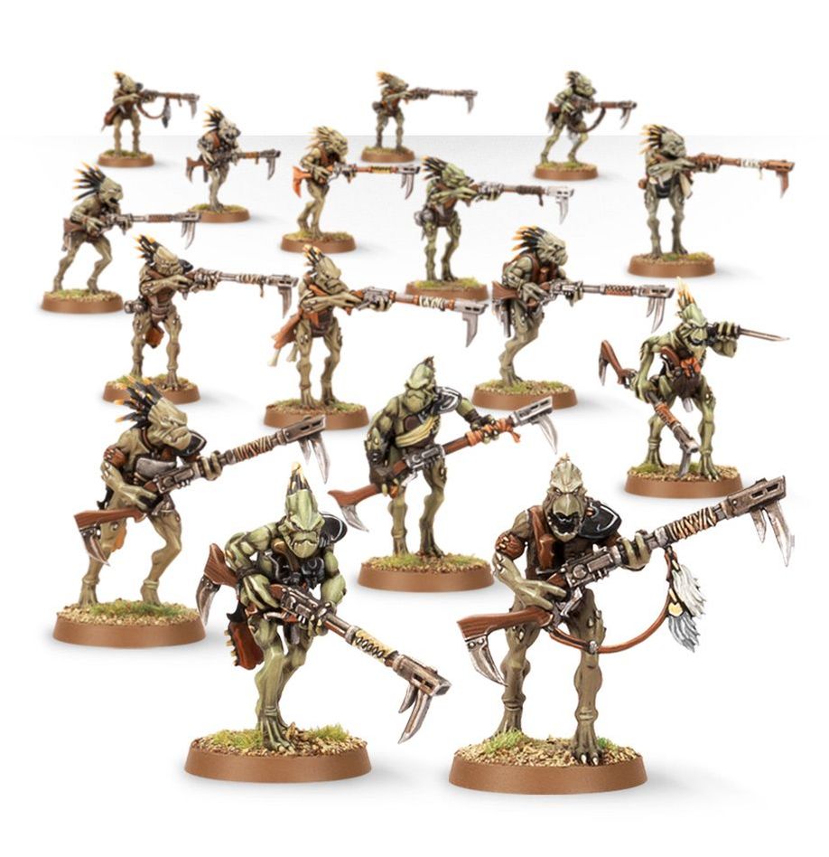 T'au Empire: Kroot Carnivore Squad - Loaded Dice