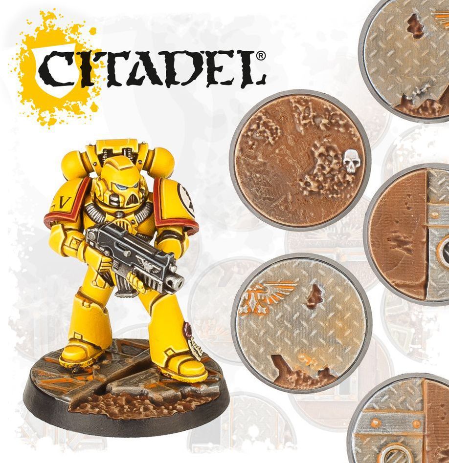 SECTOR IMPERIALIS: 32MM ROUND BASES - Loaded Dice