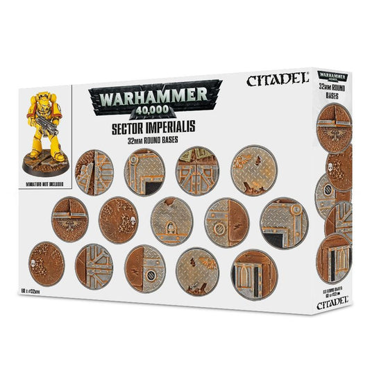 Sector Imperialis: 32mm Round Bases - Loaded Dice