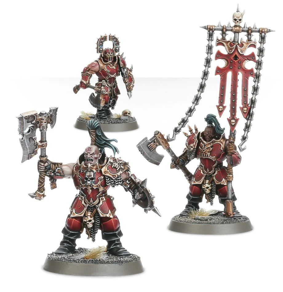 KHORNE BLOODBOUND BLOOD WARRIORS - Loaded Dice Barry Vale of Glamorgan CF64 3HD