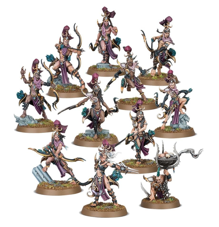 Hedonites of Slaanesh: Blissbarb Archers - Loaded Dice Barry Vale of Glamorgan CF64 3HD