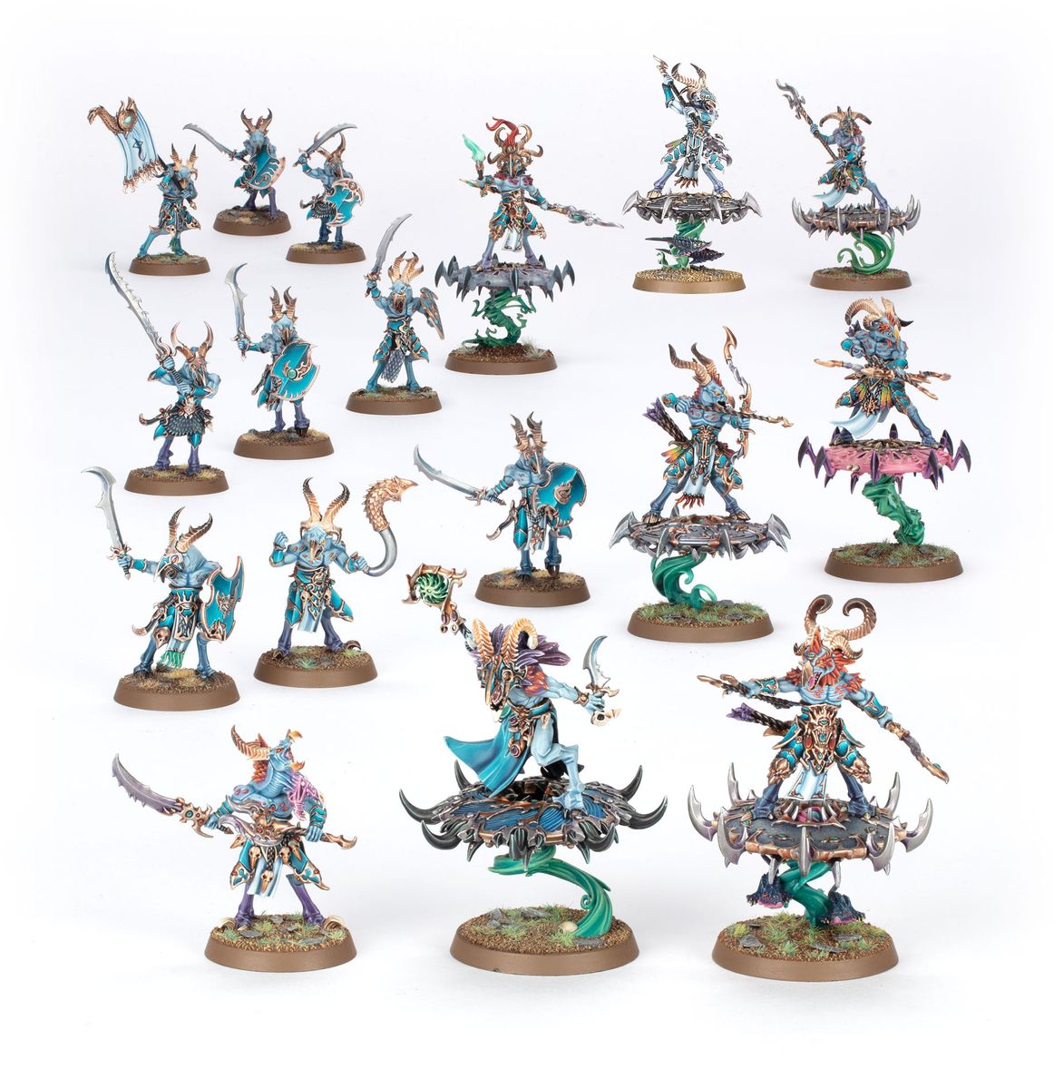 Spearhead: Disciples of Tzeentch Tzaangor Warflock - Loaded Dice