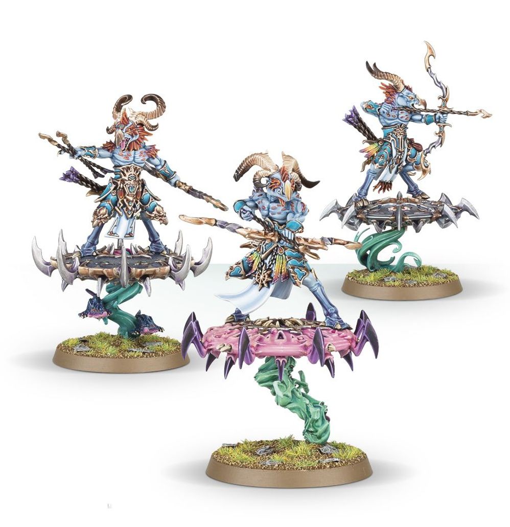 Spearhead: Disciples of Tzeentch Tzaangor Warflock - Loaded Dice