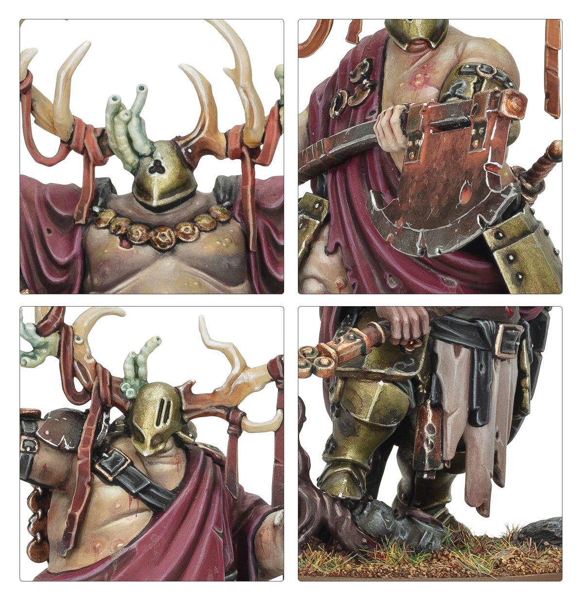 Maggotkin of Nurgle: Putrid Blightkings - Loaded Dice