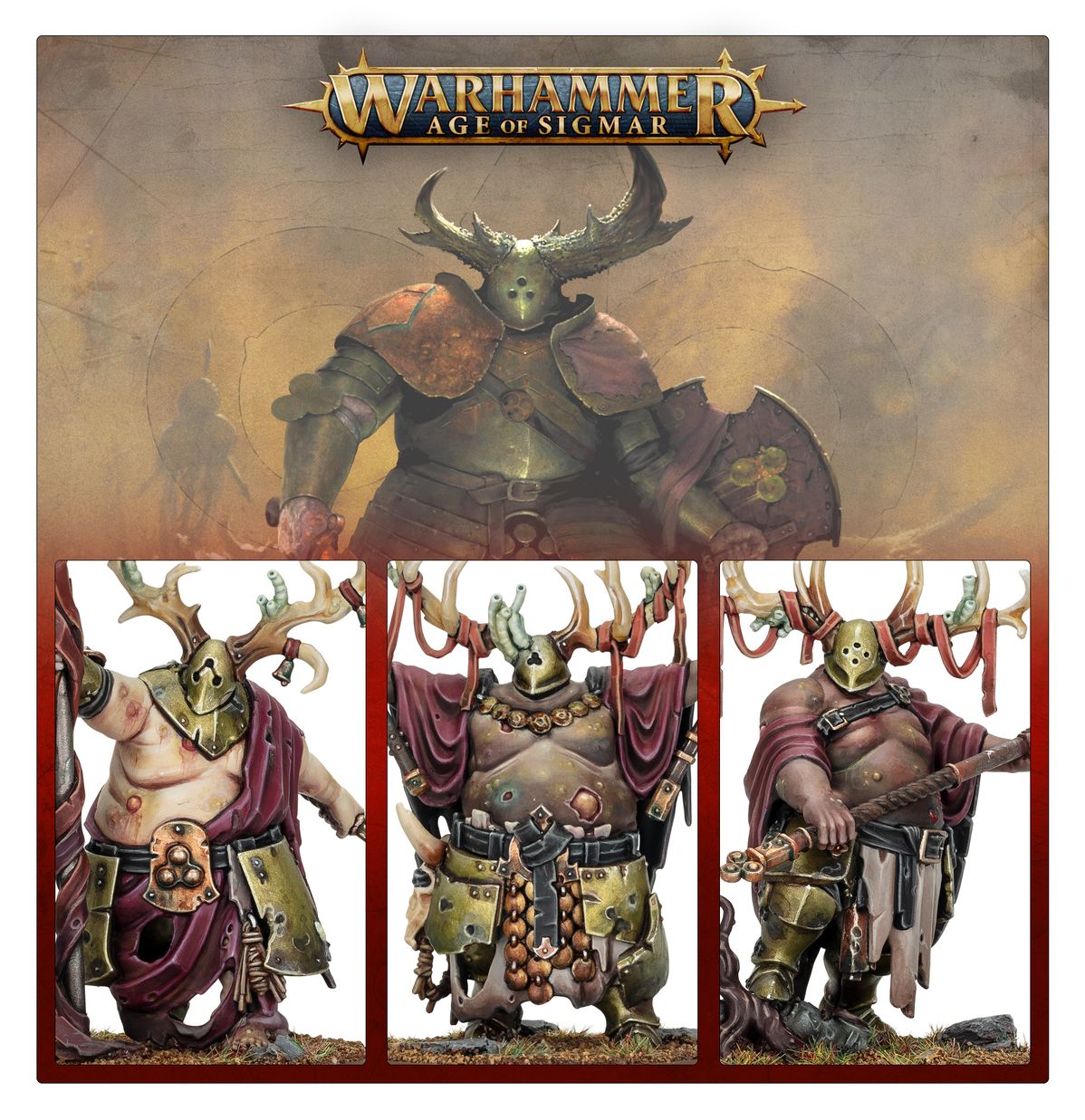 Maggotkin of Nurgle: Putrid Blightkings - Loaded Dice