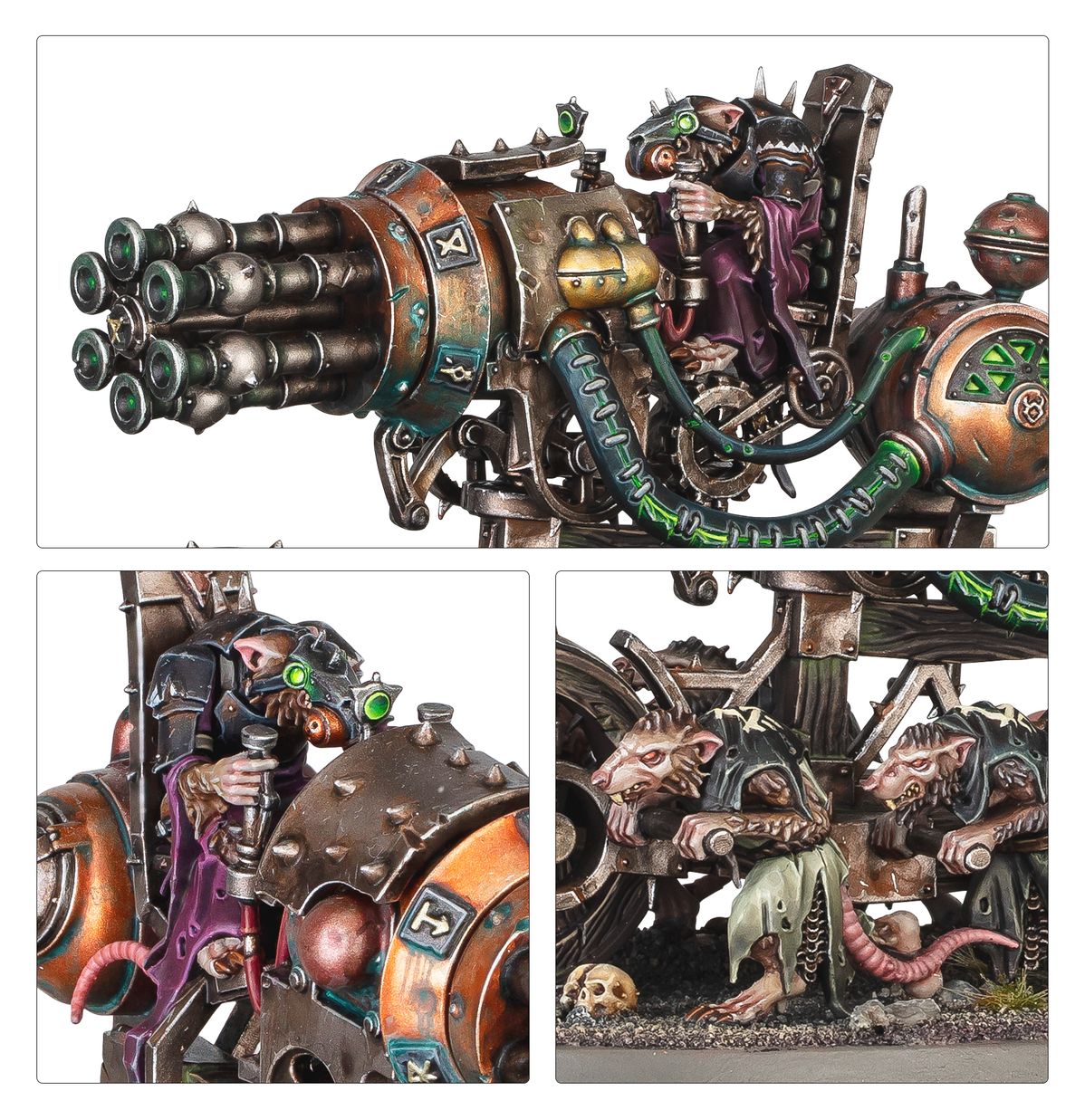 Skaven: Ratling Warpblaster - Loaded Dice