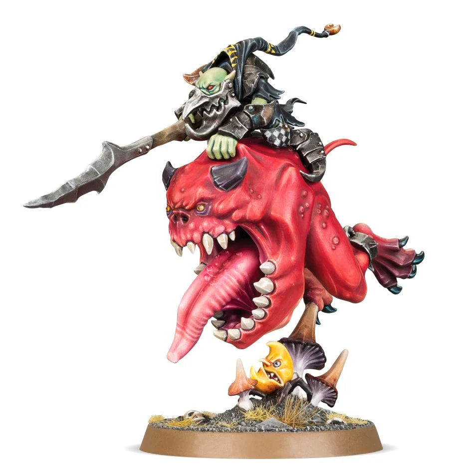 Gloomspite Gitz: Loonboss on Giant Cave Squig - Loaded Dice