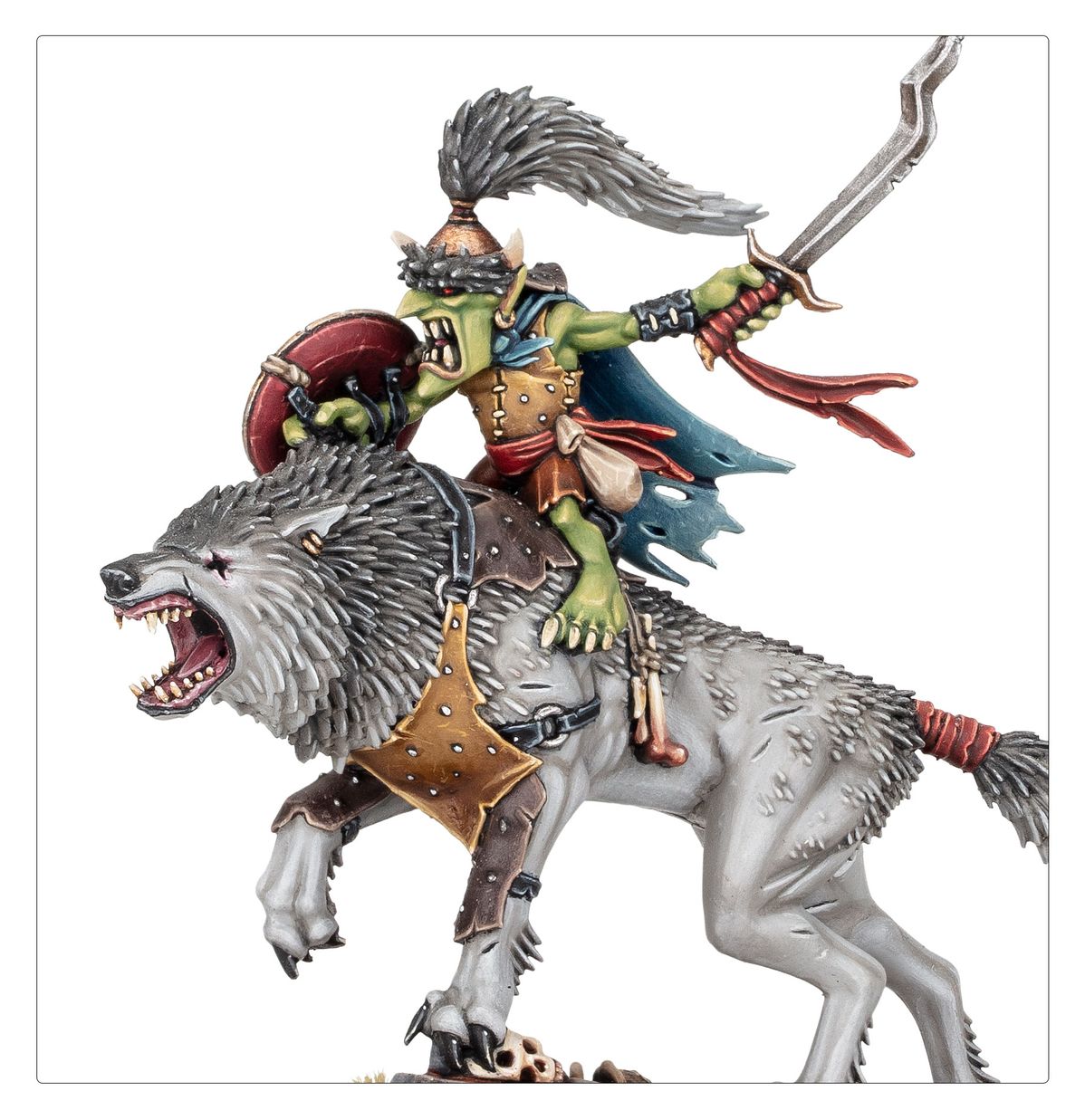Gloomspite Gitz: Snarlboss & Wolfgit Retinue - Loaded Dice