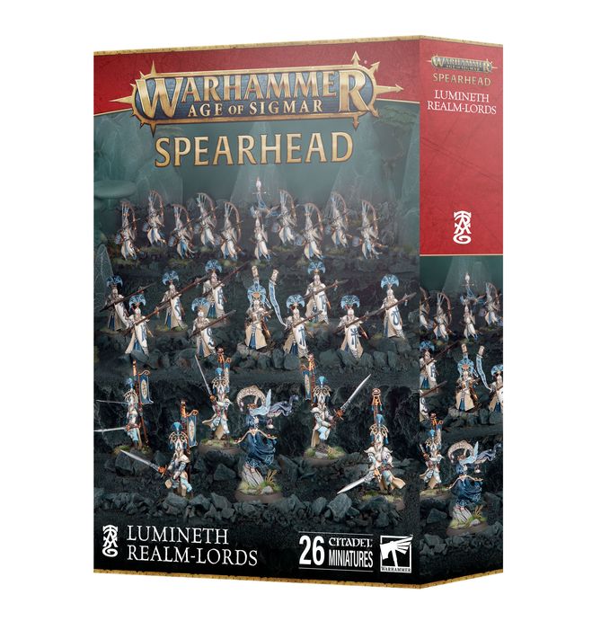 Spearhead: Lumineth Realm-Lords Glittering Phalanx - Loaded Dice