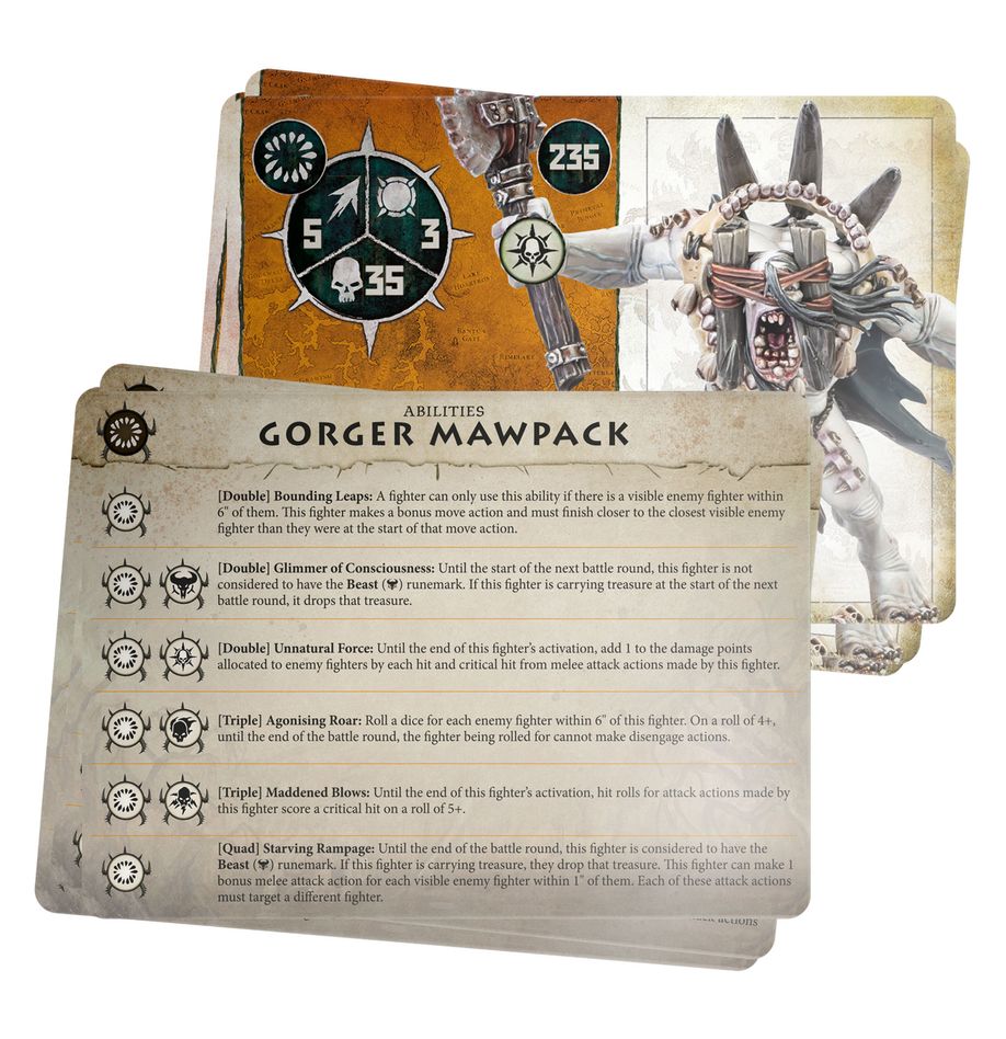 Warcry: Gorger Mawpack - Release Date 20/4/24 - Loaded Dice