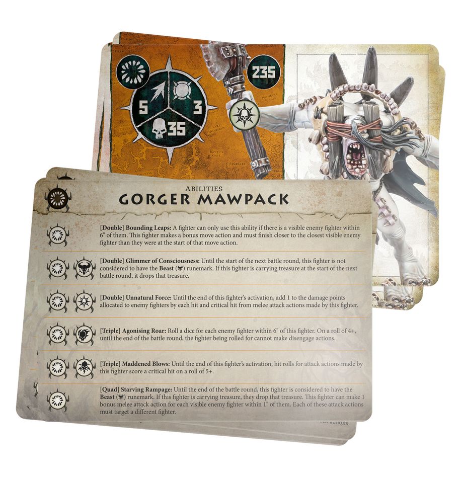 Warcry: Gorger Mawpack - Loaded Dice