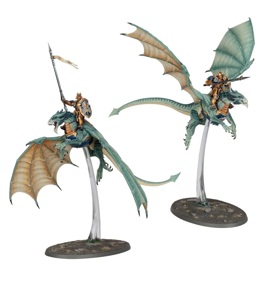 Dracothian Guard, Stormcast eternals - Pro Painted with magnet Dracothian Guard, Stormcast eternals - Pro Painted with magnet
