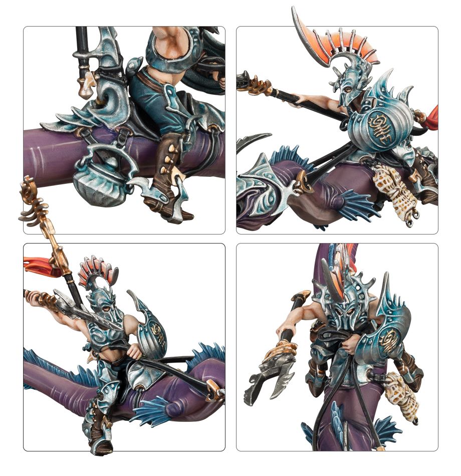 Idoneth Deepkin: Akhelian Morrsarr Guard - Loaded Dice