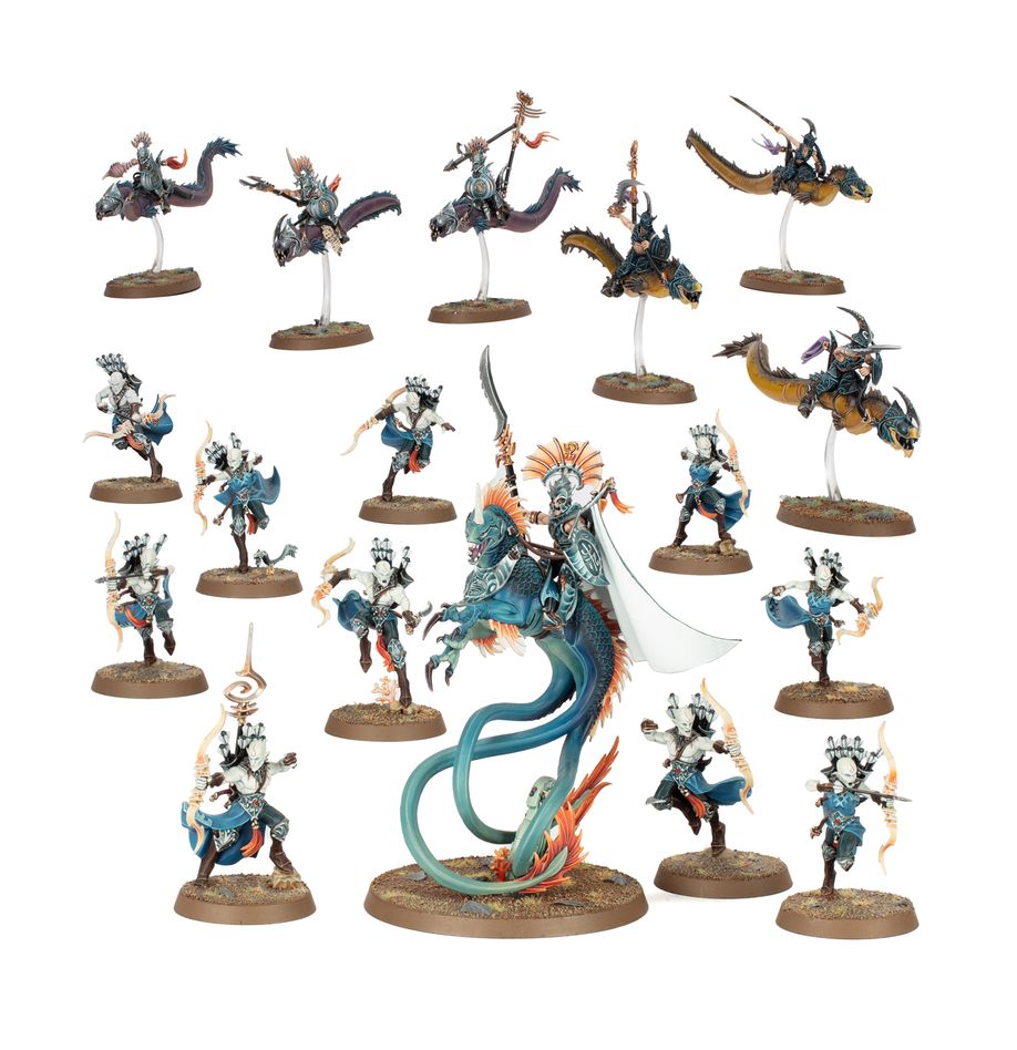 Spearhead: Idoneth Deepkin Akhelian Tide Guard - Loaded Dice
