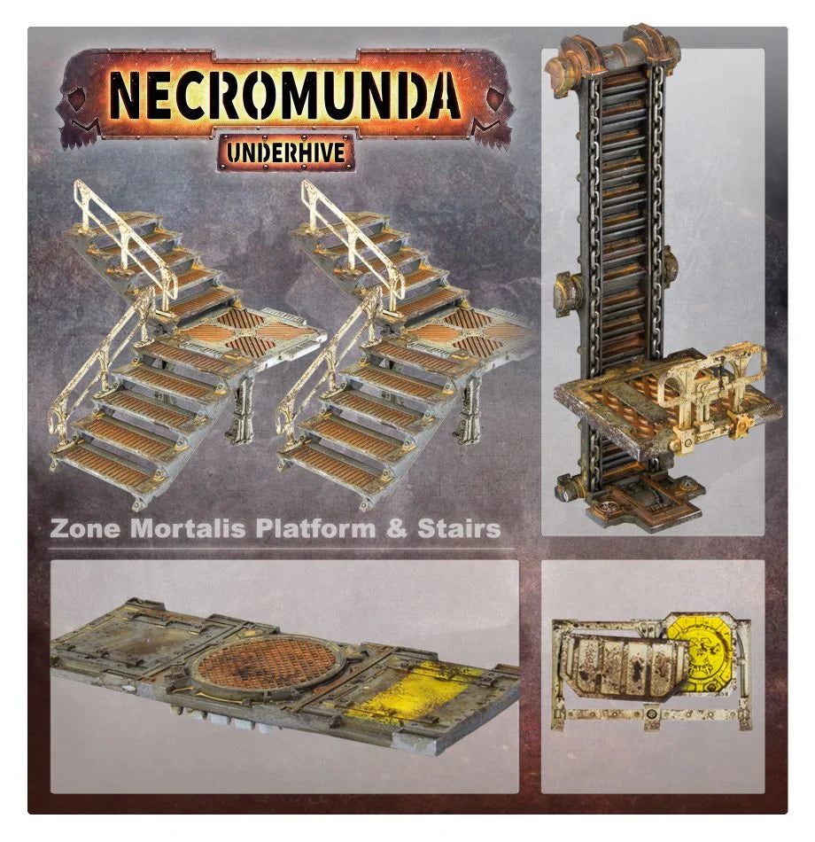 Zone Mortalis: Platforms & Stairs - Loaded Dice