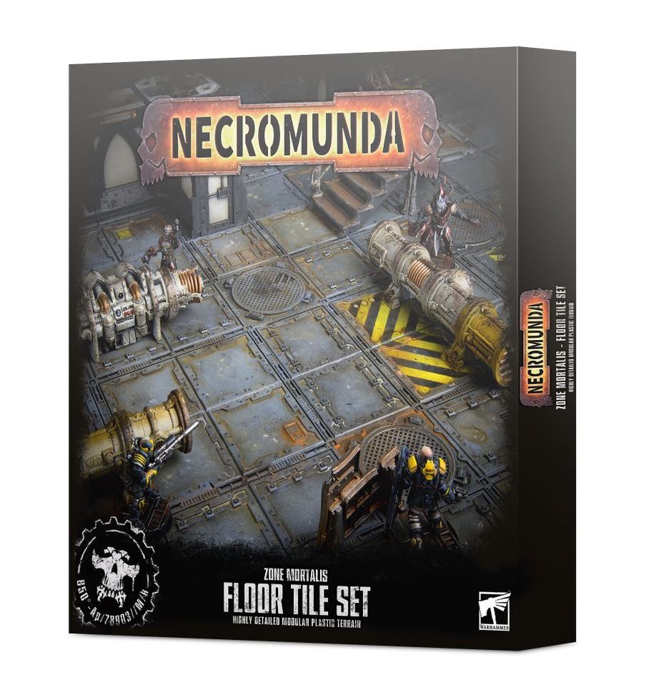 Necromunda: Zone Mortalis: Floor Tile Set - Loaded Dice