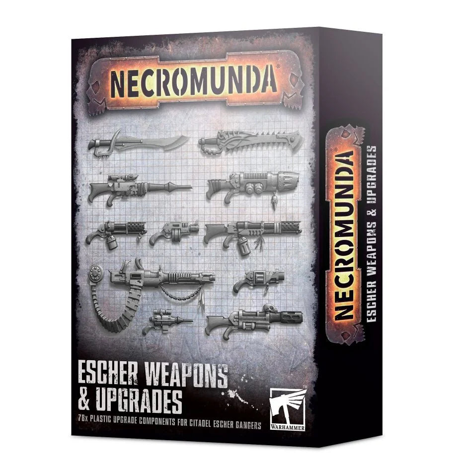 Necromunda: Escher Weapons & Upgrades - Loaded Dice