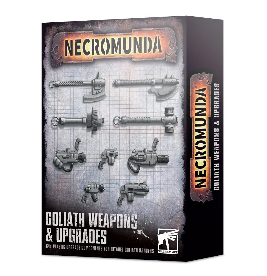 Necromunda: Goliath Weapons & Upgrades - Loaded Dice Barry Vale of Glamorgan CF64 3HD