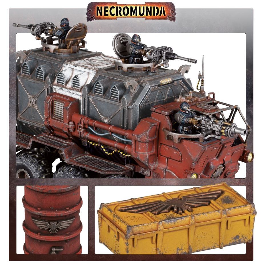 Necromunda: Cargo-8 Ridgehauler - Loaded Dice