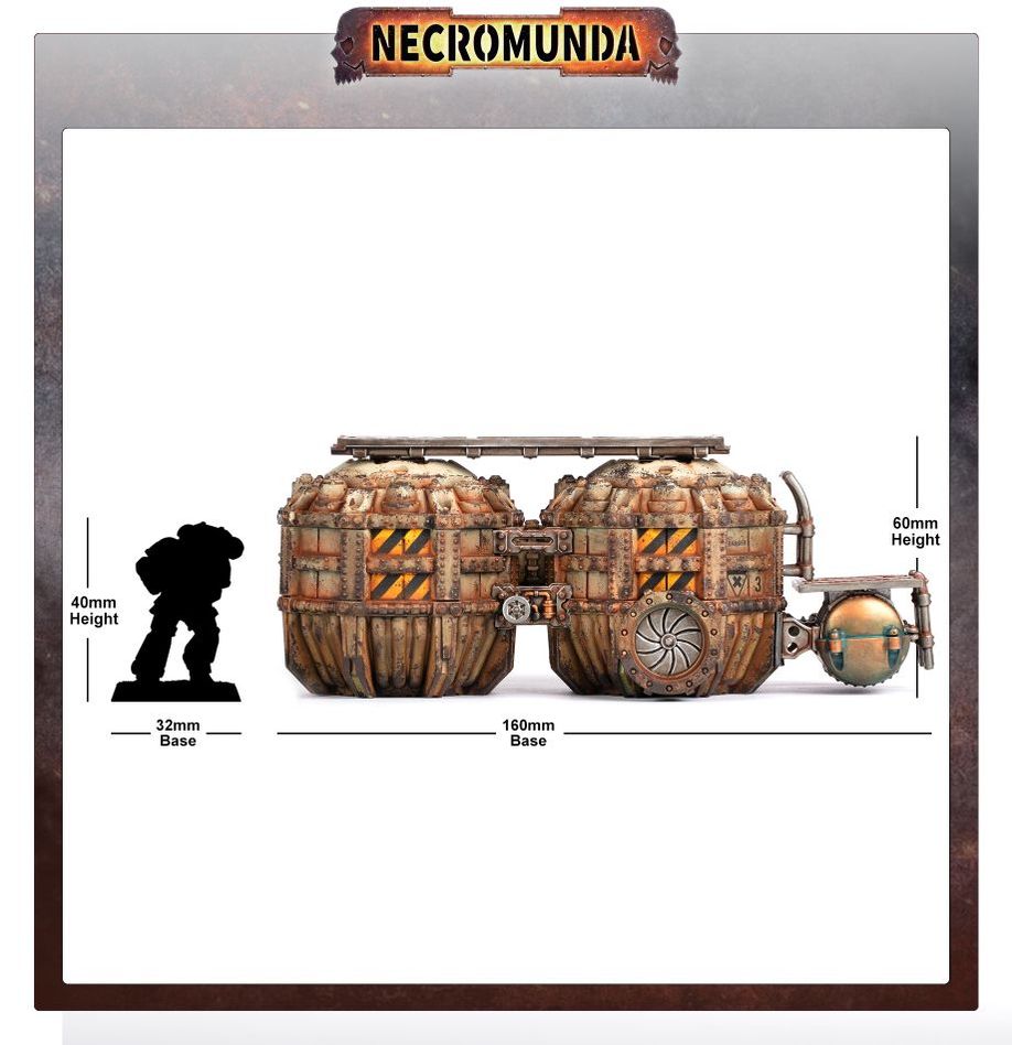 Necromunda: Promethium Tanks Refuelling Station - Loaded Dice