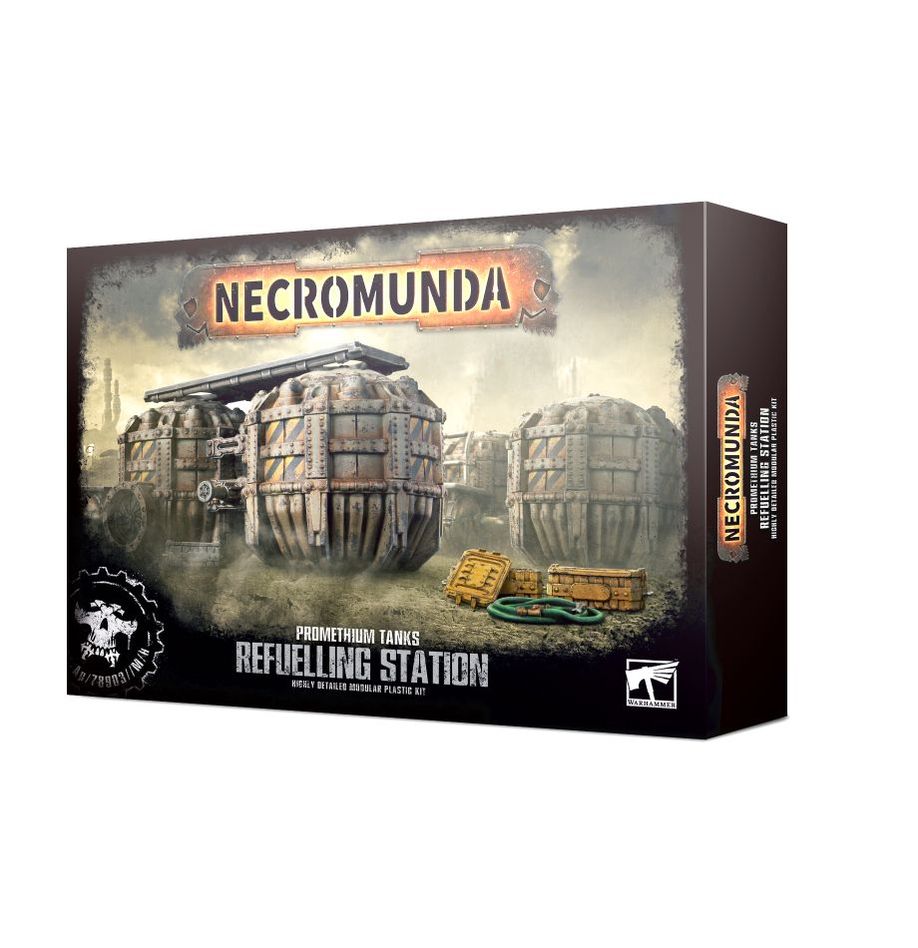 Necromunda: Promethium Tanks Refuelling Station - Loaded Dice