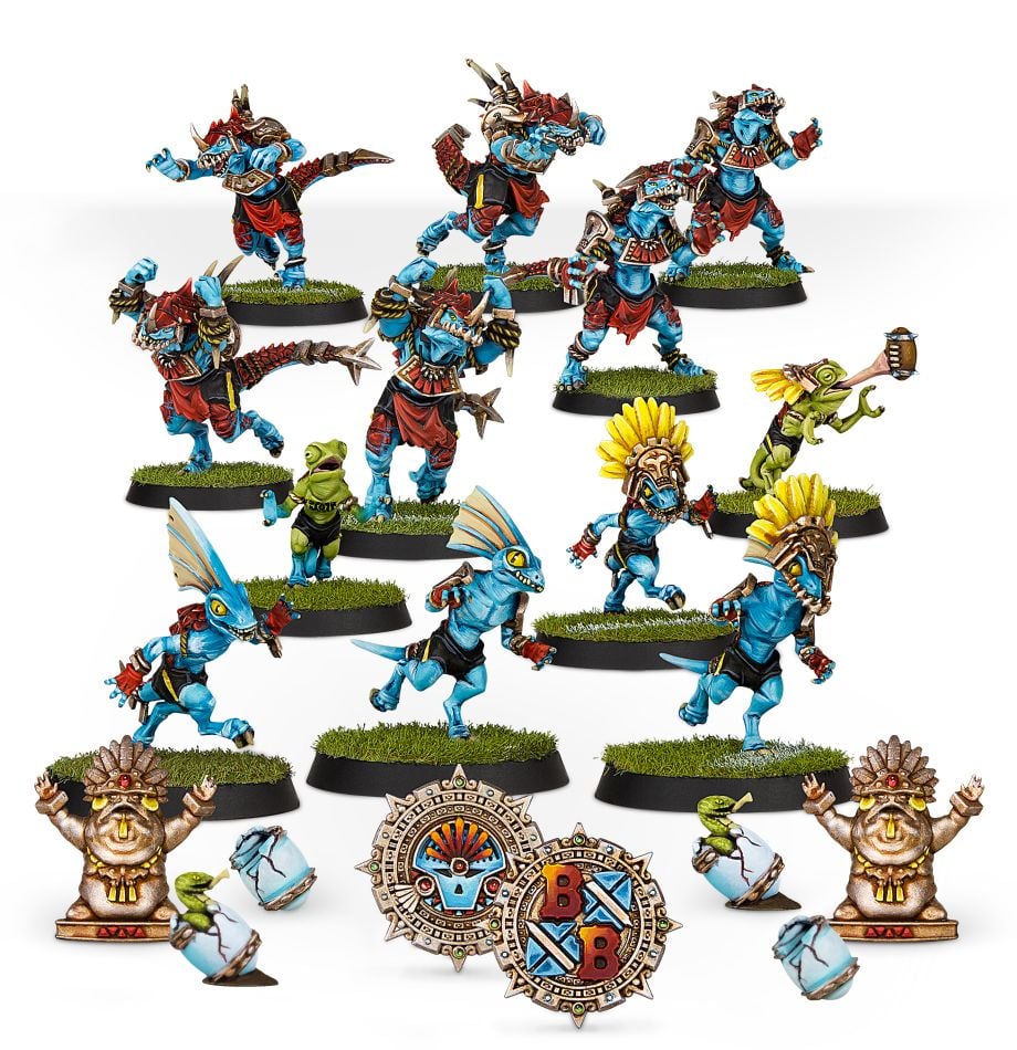 Blood Bowl: Lizardmen Team - Loaded Dice
