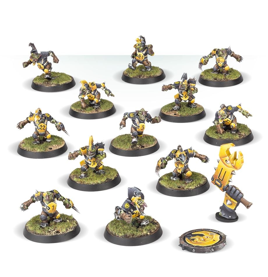 Blood Bowl: Goblin Team - Scarcrag Snivellers - Loaded Dice