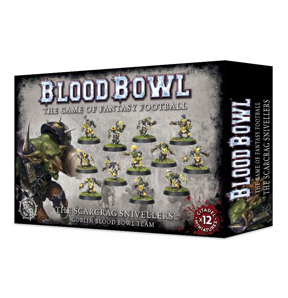 Blood Bowl: Goblin Team - Scarcrag Snivellers - Loaded Dice