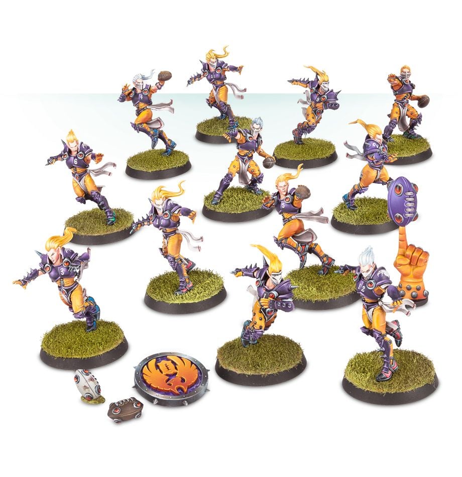 Blood Bowl: Elven Union Team - Elfheim Eagles - Loaded Dice